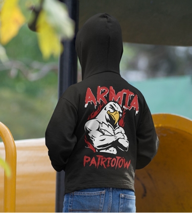 Bluza z kapturem dziecięca ARMIA PATRIOTÓW